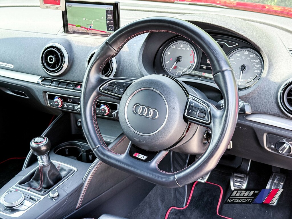 Audi S3 2.0 Tfsi Sportback Quattro Euro 6 Ss Red #23