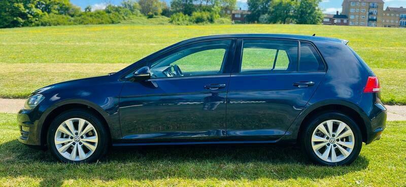 Volkswagen Golf 1.2 Tsi Bluemotion Tech Blue #4