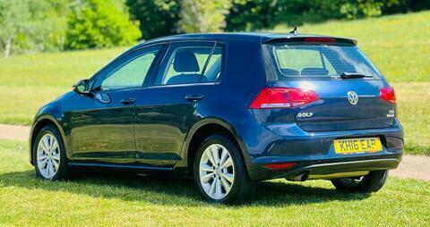 Volkswagen Golf 1.2 Tsi Bluemotion Tech Blue #6