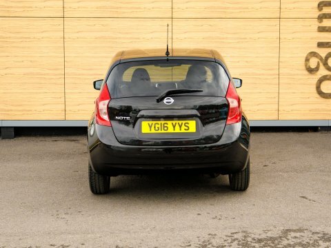 Nissan Note Hatchback Black #6