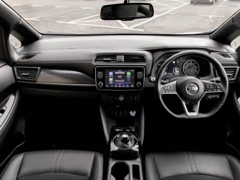 Nissan Leaf Hatchback Grey #3