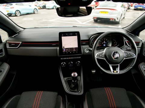 Renault Clio Hatchback YR22HWX Blue #3