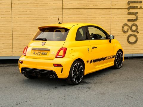 Abarth 500 595 Competizione Yellow #2