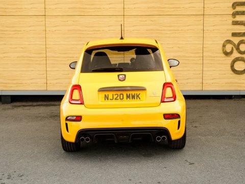 Abarth 500 595 Competizione Yellow #6