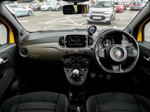 Abarth 500 595 Competizione Yellow #3