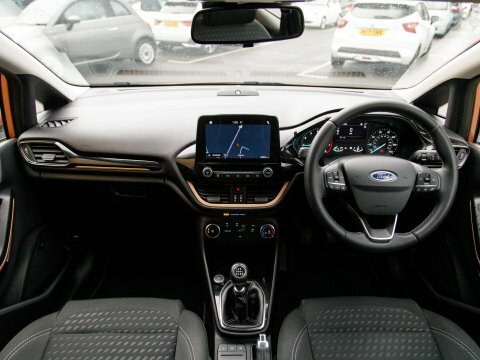 Ford Fiesta Hatchback BW67FXH Brown #3