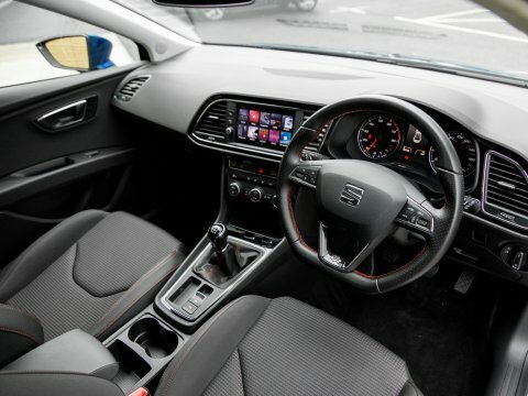 Seat Leon Hatchback Blue #4