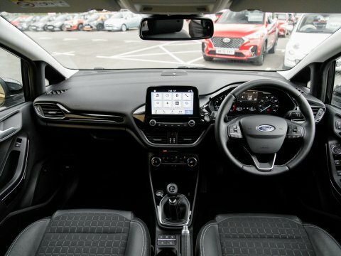 Ford Fiesta Hatchback FB19BKY Black #3