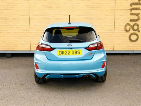 Ford Fiesta Hatchback DK22OBS Blue #6