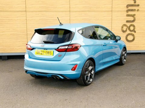 Ford Fiesta Hatchback DK22OBS Blue #2