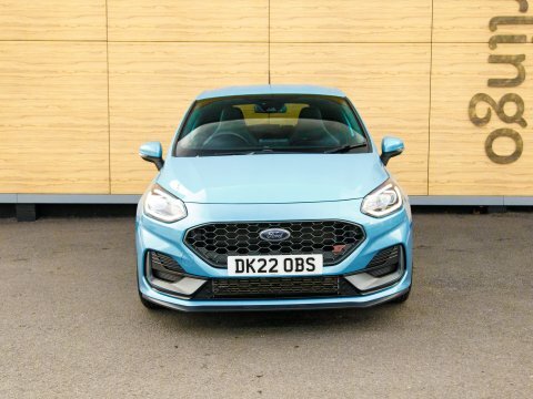 Ford Fiesta Hatchback DK22OBS Blue #5