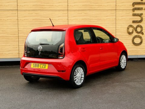 Volkswagen Up Hatchback Red #2