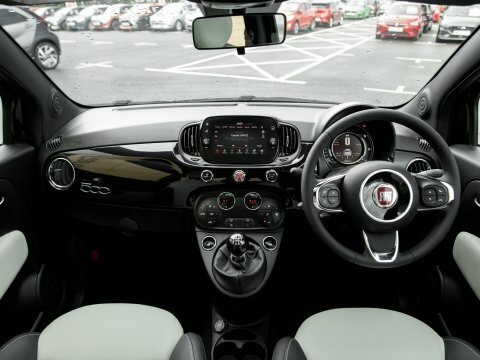 Fiat 500 500E La Prima Grey #3