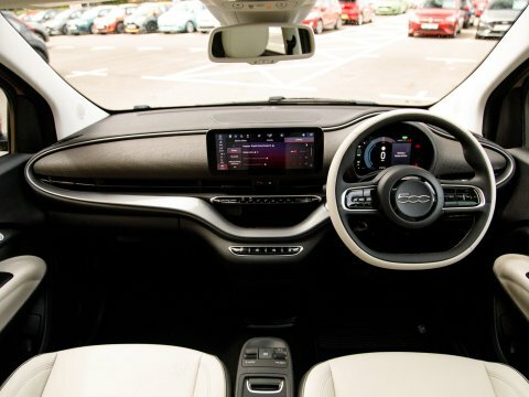 Fiat 500E Hatchback Gold #3