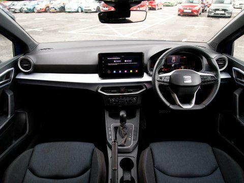 Seat Ibiza Hatchback KO24EMV Blue #3