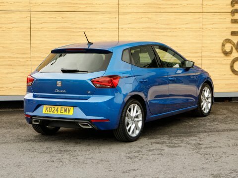 Seat Ibiza Hatchback KO24EMV Blue #2