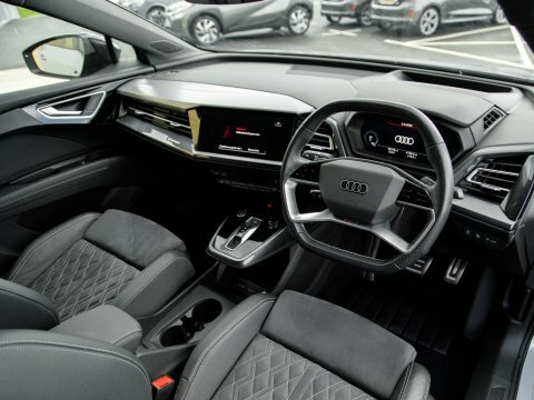 Audi Q4 E Tron Suv Grey #4