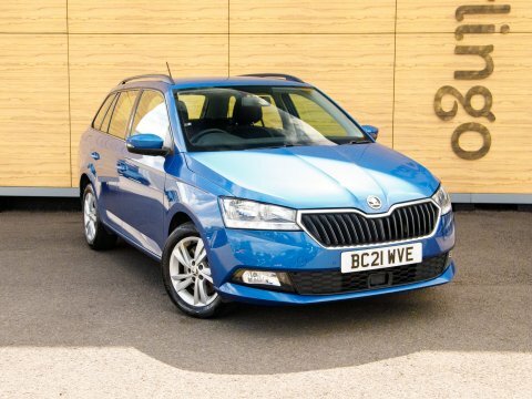 Skoda Fabia Estate Blue