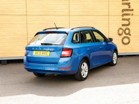 Skoda Fabia Estate Blue #2