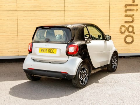 Smart Fortwo Coupe Hatchback Black #2