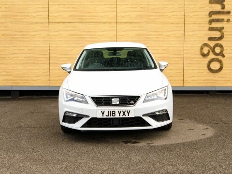 Seat Leon Hatchback White #5