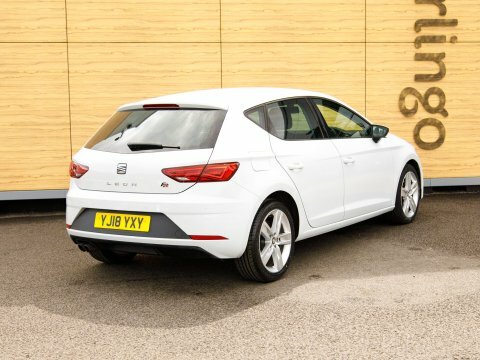 Seat Leon Hatchback White #2