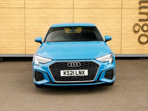 Audi A3 Hatchback KS21LNX Blue #5