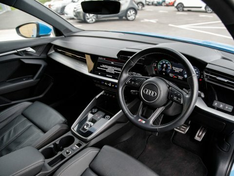 Audi A3 Hatchback KS21LNX Blue #4
