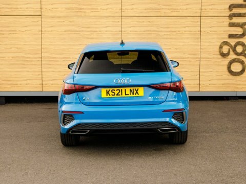 Audi A3 Hatchback KS21LNX Blue #6