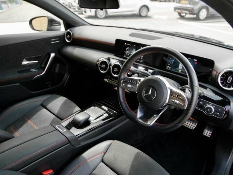Mercedes-Benz A Class Hatchback YK21HPM Black #4