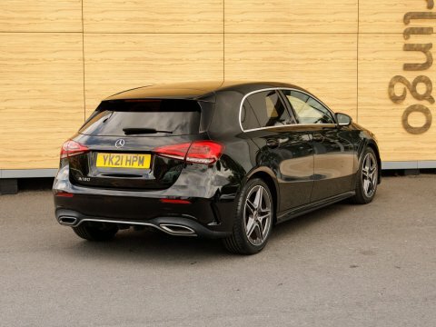 Mercedes-Benz A Class Hatchback YK21HPM Black #2