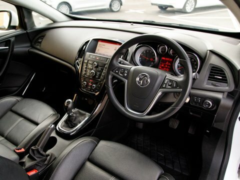 Vauxhall Astra GTC Hatchback White #4