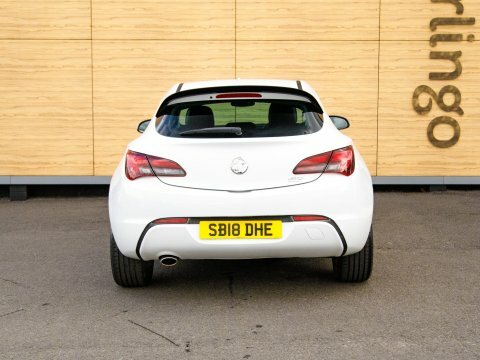 Vauxhall Astra GTC Hatchback White #6