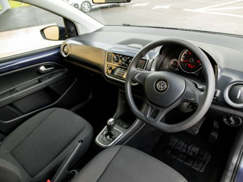 Volkswagen Up Hatchback Blue #4