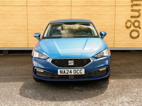 Seat Leon Hatchback Blue #5