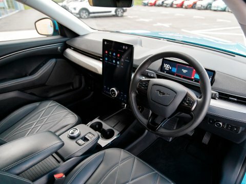 Ford Mustang Mach-E Suv Blue #4