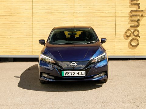 Nissan Leaf Hatchback Blue #5