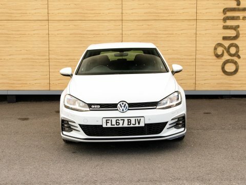 Volkswagen Golf Hatchback FL67BJV White #5