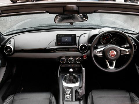 Fiat 124 Spider Red #3
