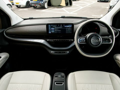 Fiat 500E Hatchback Gold #4