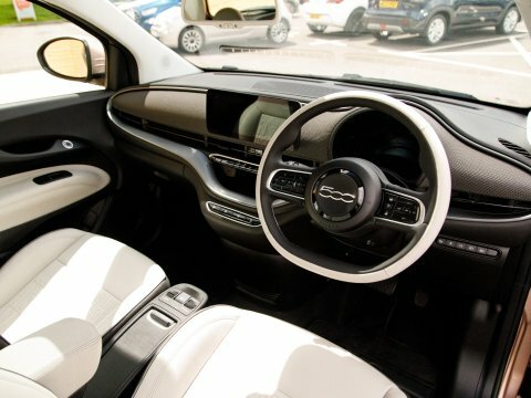 Fiat 500E Hatchback Gold #3