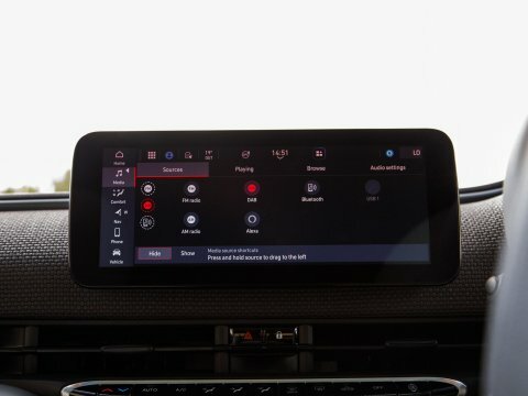 Fiat 500E 500E Red Black #23