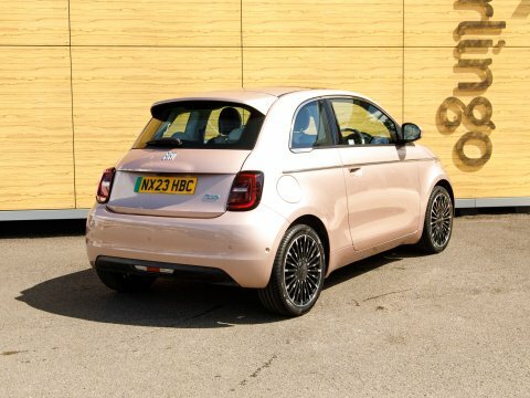 Fiat 500E Hatchback Gold #2