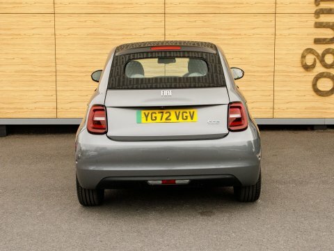 Fiat 500E Convertible Grey #6