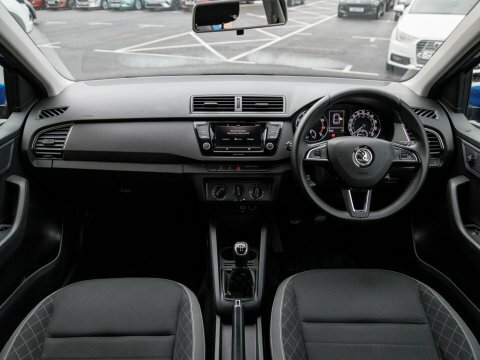 Skoda Fabia Hatchback Blue #3