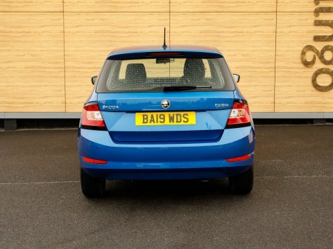Skoda Fabia Hatchback Blue #6