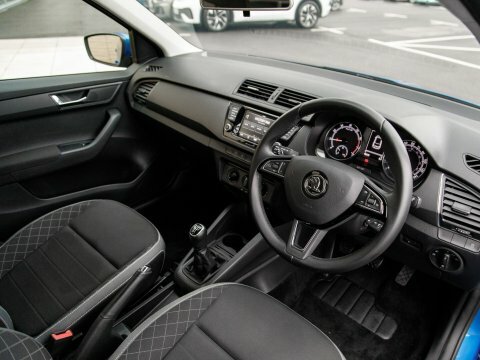 Skoda Fabia Hatchback Blue #4