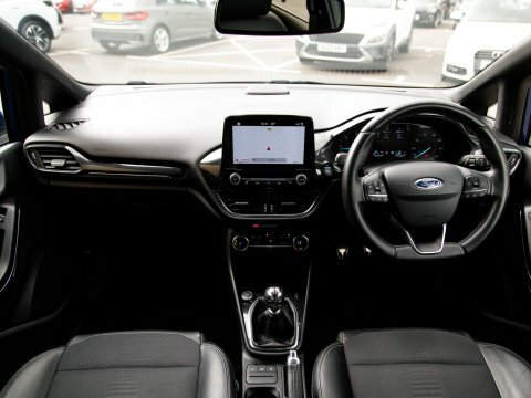 Ford Fiesta Hatchback MV18NLZ Blue #3