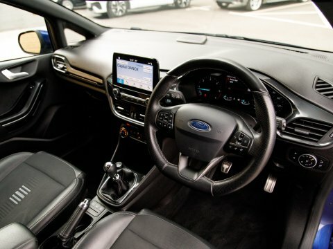Ford Fiesta Hatchback MV18NLZ Blue #4