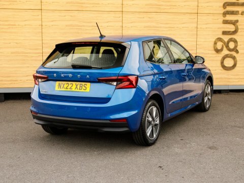 Skoda Fabia Hatchback Blue #2